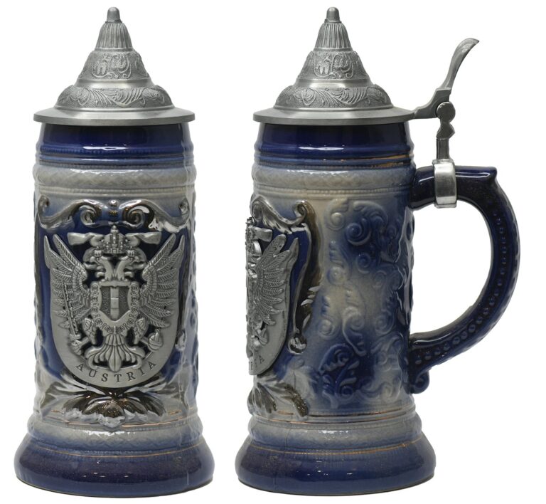 Bierkrug blau 24 cm, Art.Nr. S19428L
