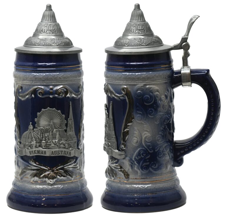 Bierkrug schwarz 24 cm, Art.Nr. S221120L